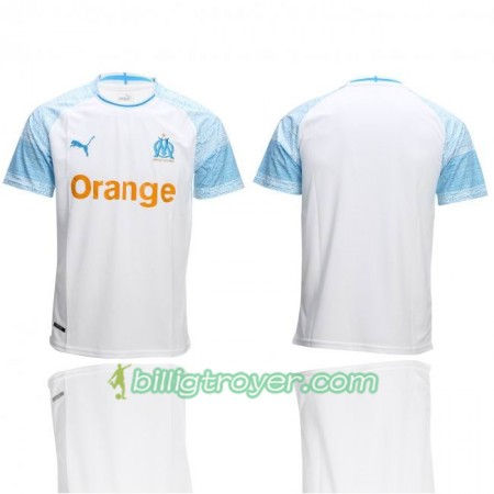 Billige Fotballdrakter Olympique de Marseille Hjemmedraktsett 2018/19 Kortermet